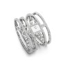Women’s Silvertone Crystal Heart